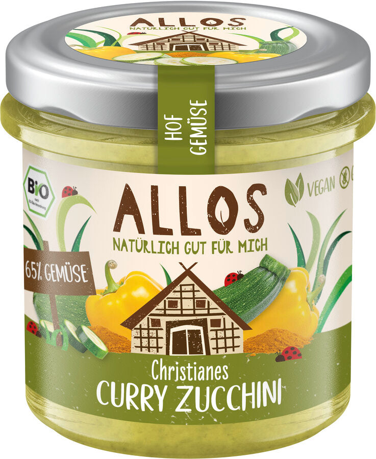 bio Hofgemüse Christianes Curry Zucchini  135g