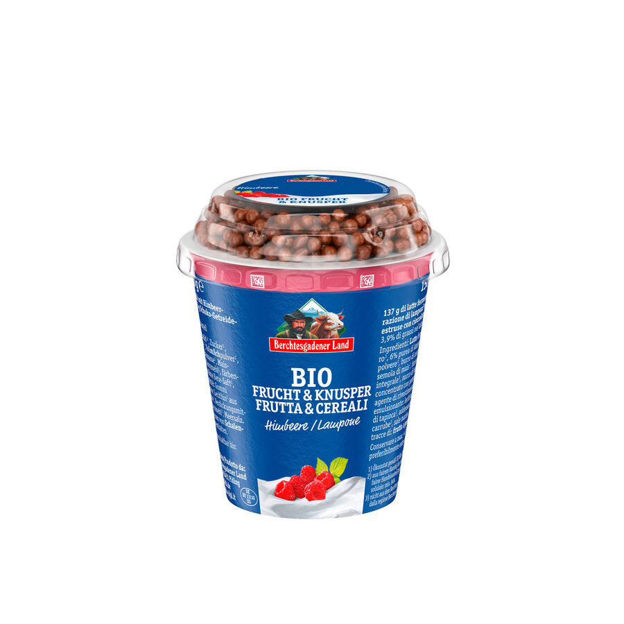 bio Frucht & Knusper Himbeere 3,9%  150g