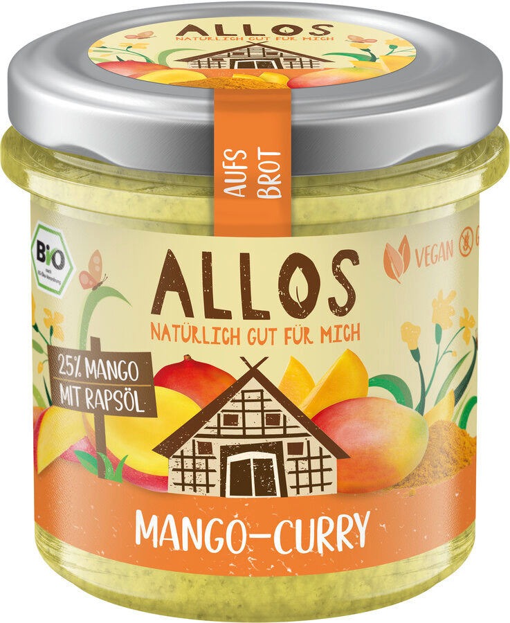 bio Auf´s Brot Mango Curry  140g