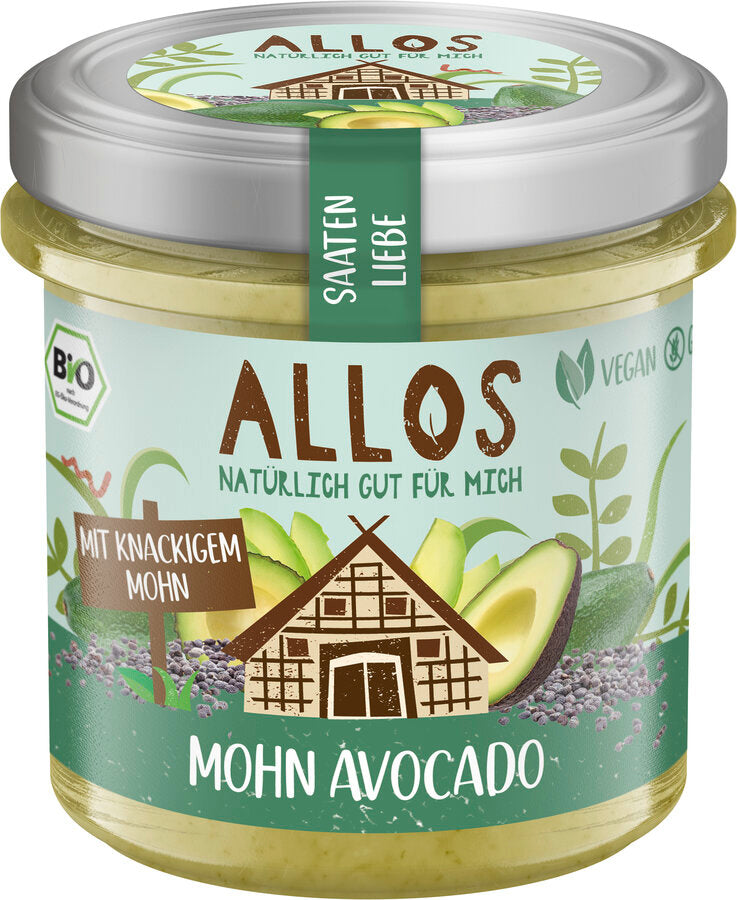 bio Saatenliebe Mohn Avocado  135g