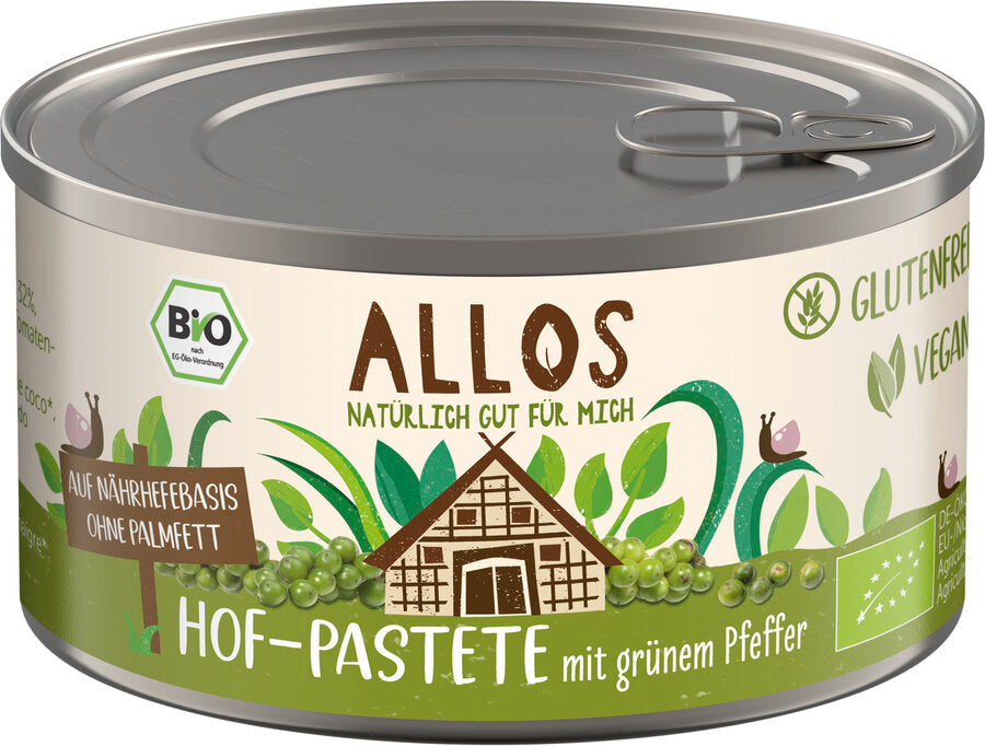 bio Hofpastete Grüner Pfeffer  125g