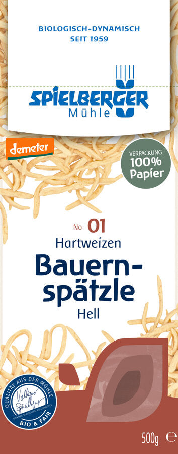 bio Schwäbische Bauernspätzlei  500g