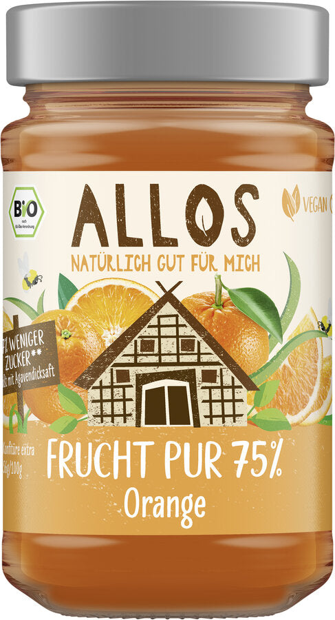 bio Frucht Pur Orange  250g