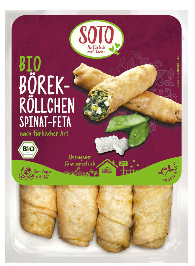 bio Börek Röllchen Spinat Feta  190g