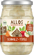 bio Schmalz Töpfle mit Zwiebeln und Äpfeln  250g