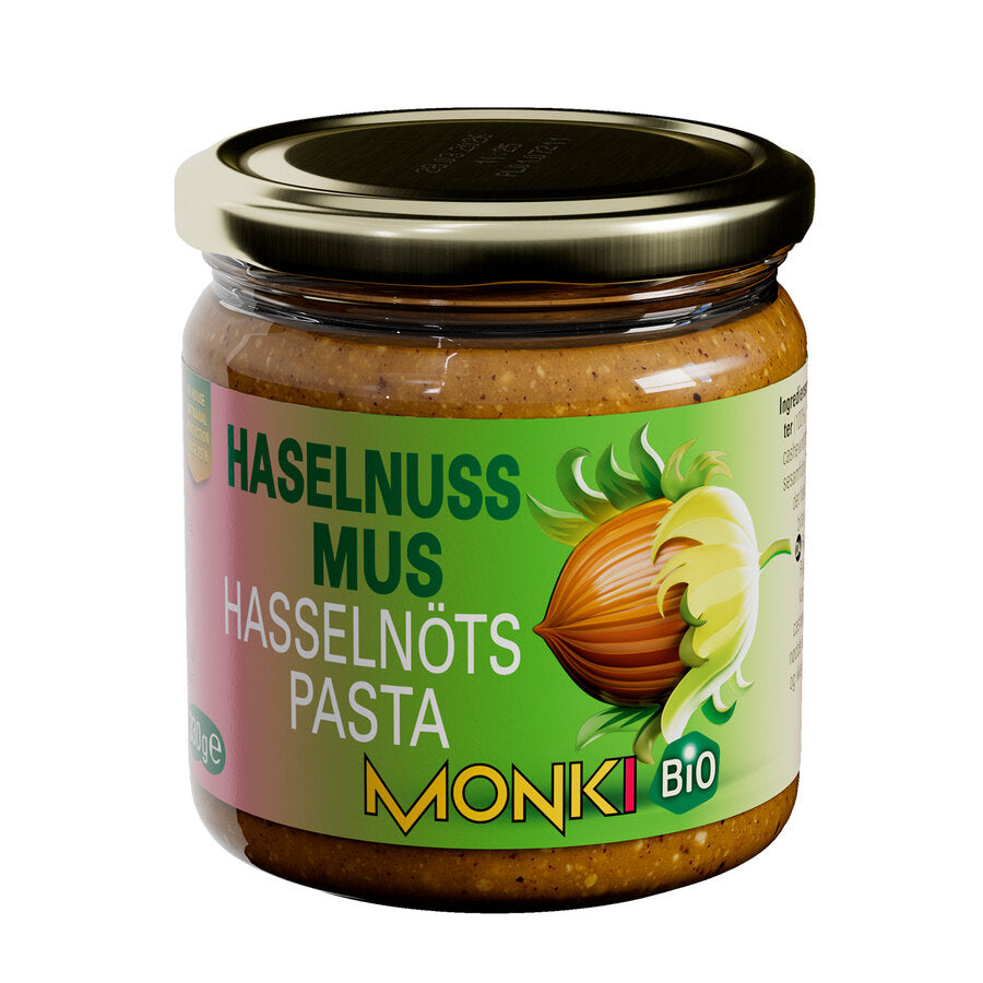 bio Haselnussmus ohne Meersalz  330g
