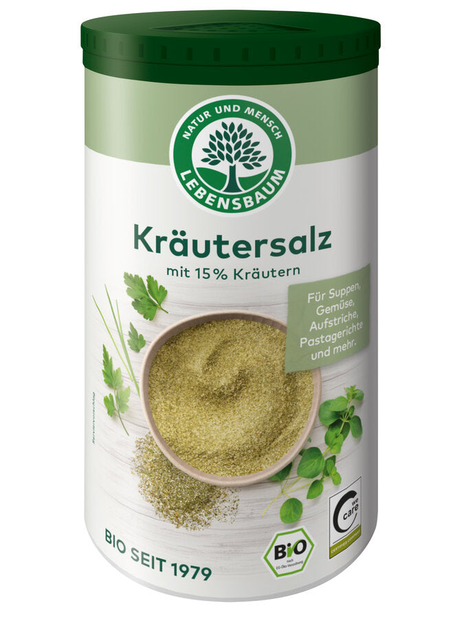 bio Kräutersalz, Streudose  200g