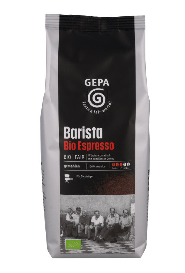 bio Barista Espresso, gemahlen  250g