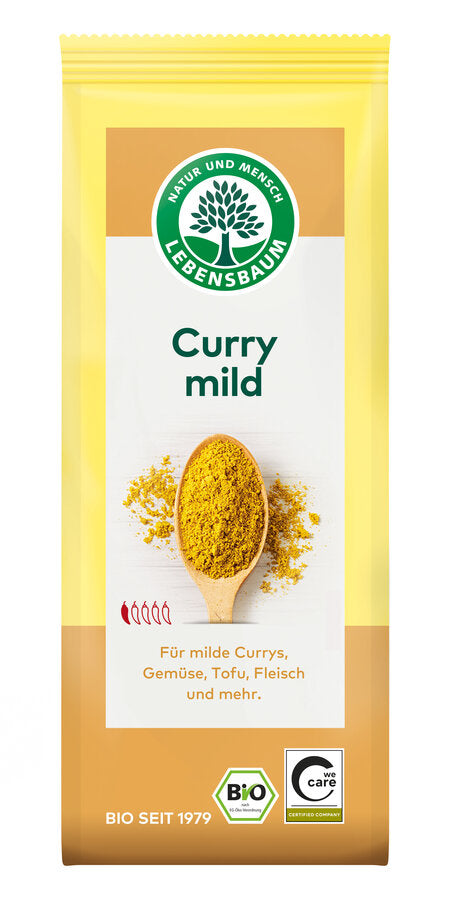 bio Currypulver, mild  50g