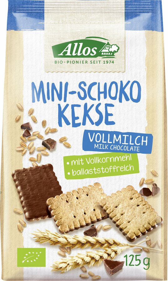 bio Mini Schoko Kekse  125g