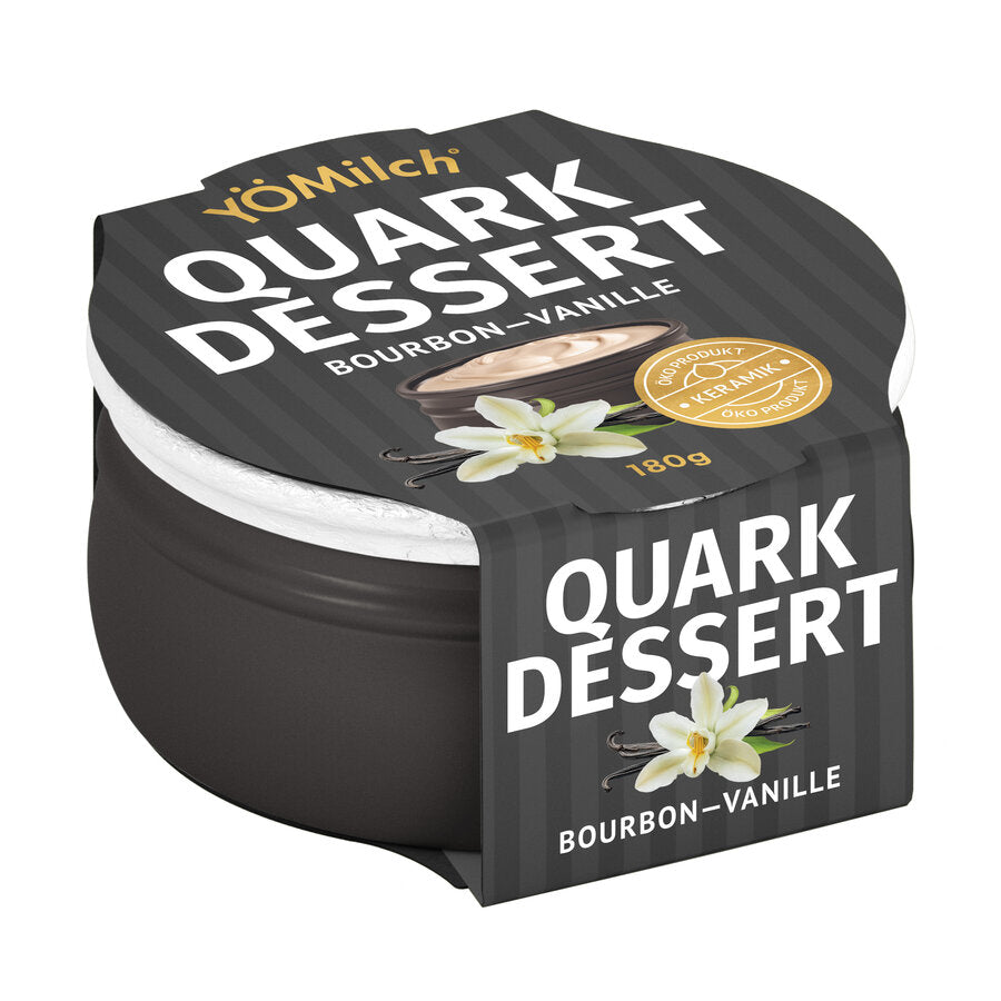 bio Quarkdessert mit Bourbon Vanille  180g