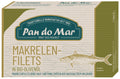 bio Makrelenfilets in Bio Olivenöl  120g