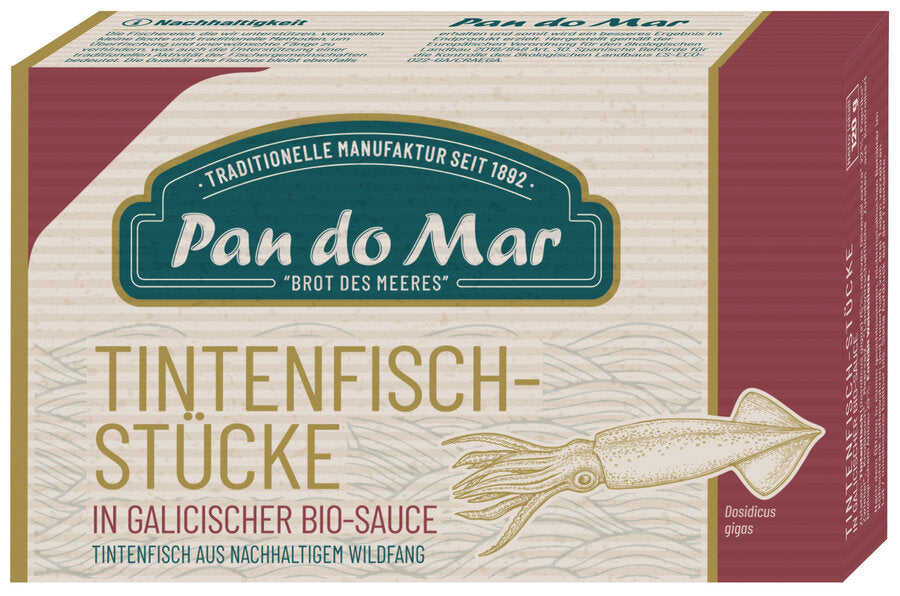 bio Tintenfischstücke galizischer Art  120g