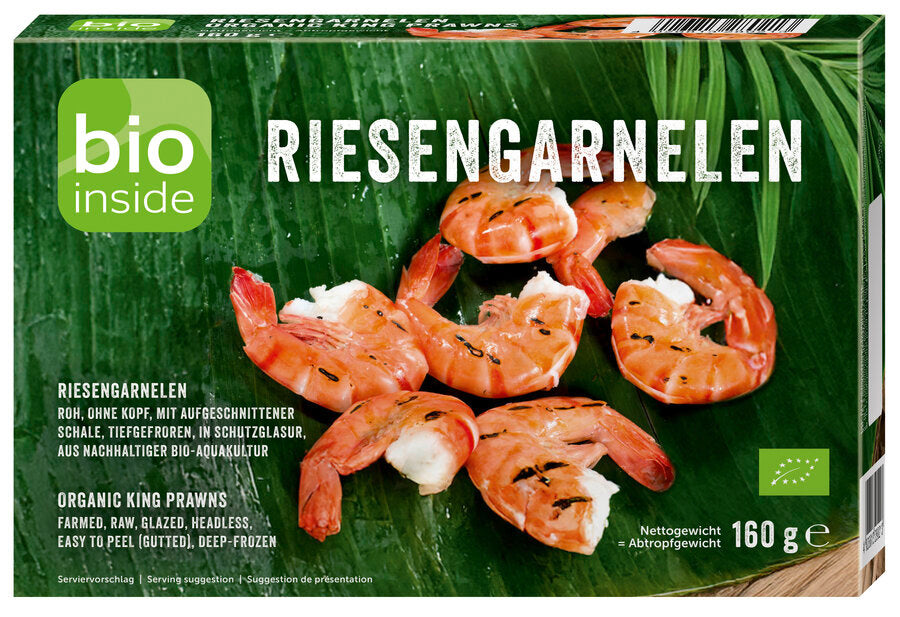 bio Riesengarnelen  160g