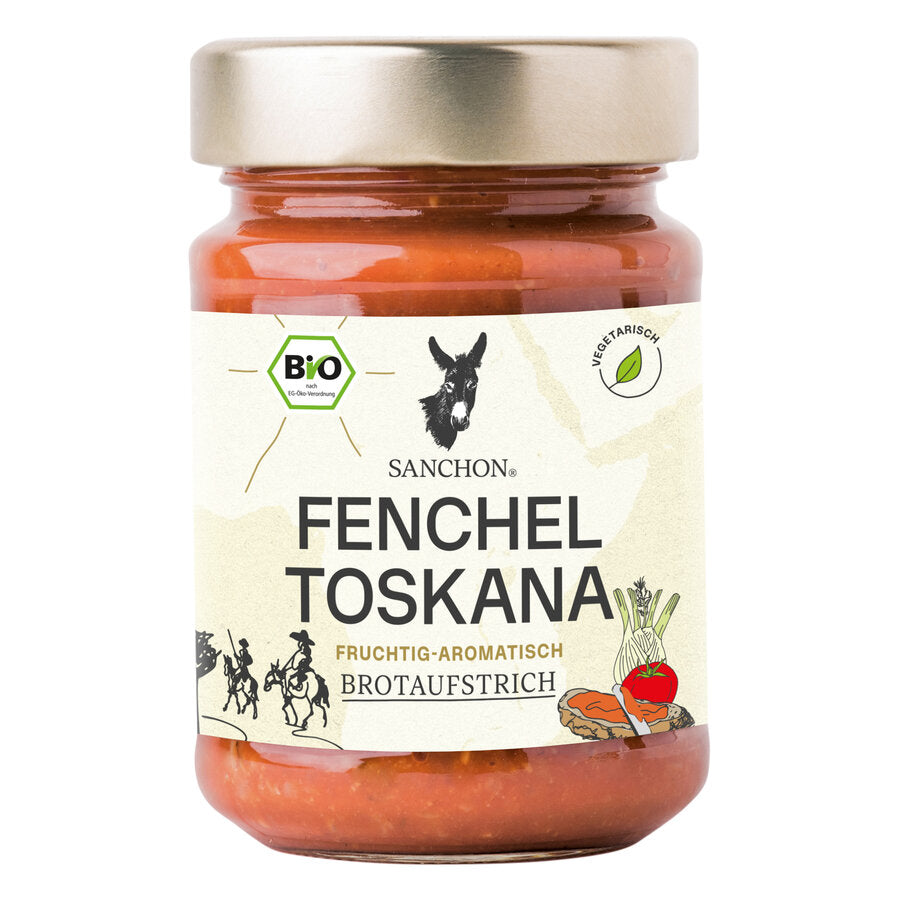 bio Brotaufstrich Fenchel Toskana  190g