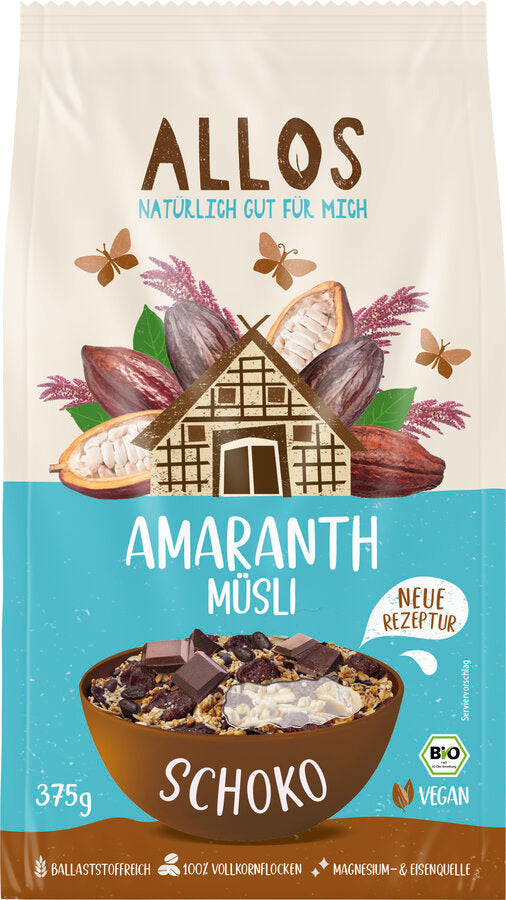 bio Amaranth Schoko Müsli  375g