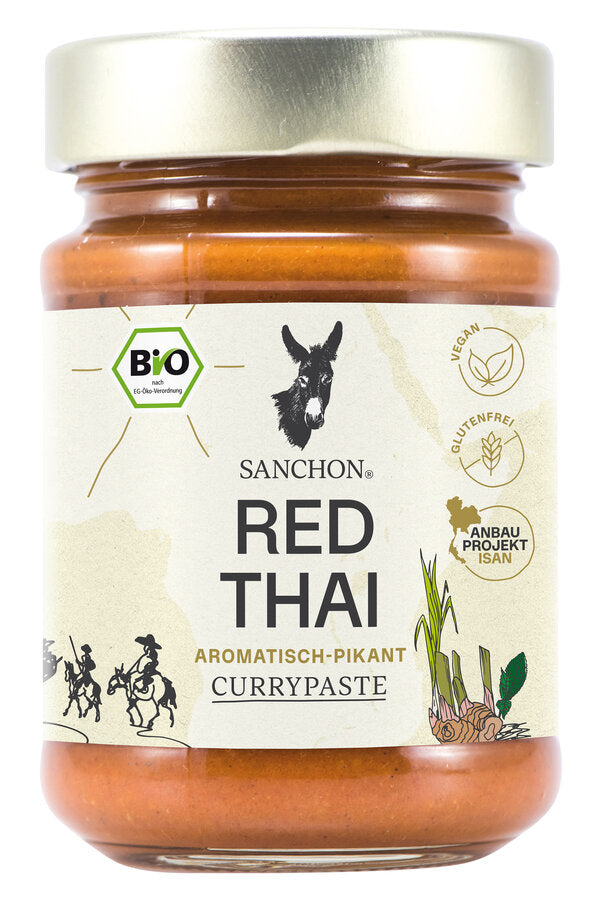 bio Currypaste Red Thai  190g