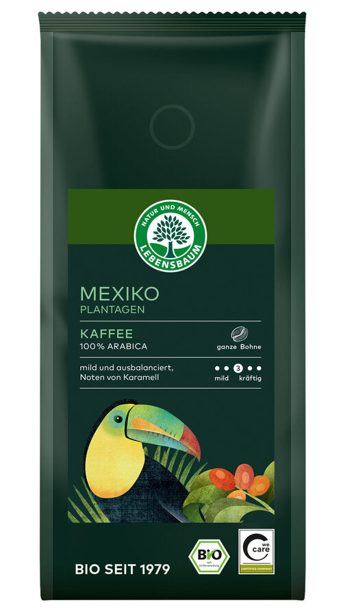 bio Plantagenkaffee, Bohne  250g