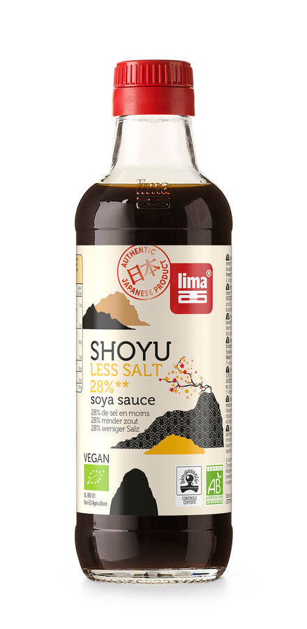 bio Shoyu, 28% weniger Salz  250ml