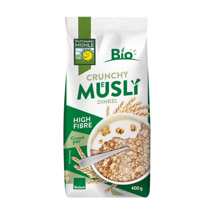 bio 100% Dinkel Crunchy  400g