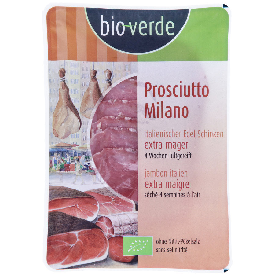 bio Prosciutto Milano, magerer Edelschinken  80g