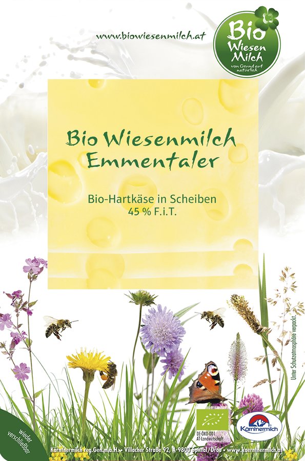 bio Emmentaler in Scheiben  100g