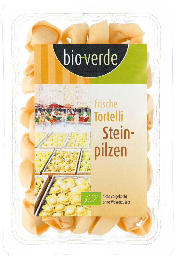 bio Tortelli mit Steinpilzen  250g