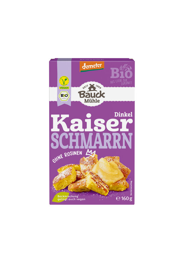 bio Dinkel Kaiserschmarrn Backmischung  160g