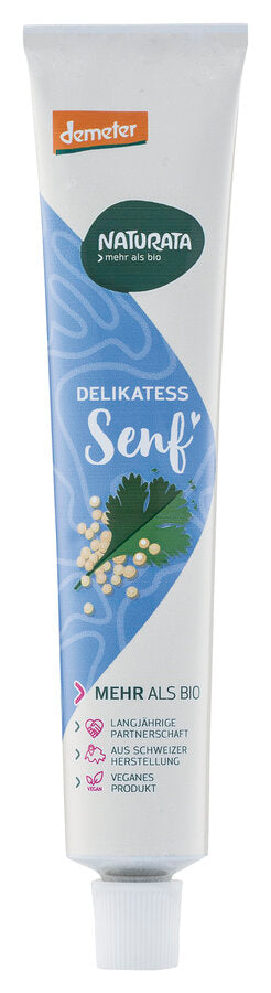 bio Delikatess Senf, in der Tube  100ml