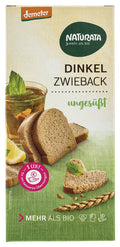 bio Dinkel Zwieback, ungesüßt  150g