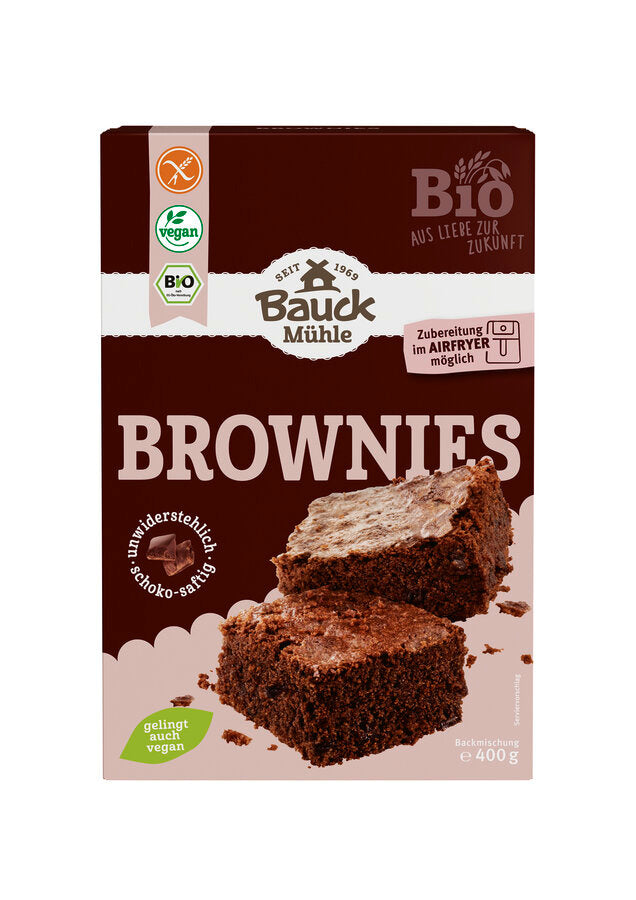 bio Brownies Backmischung  400g