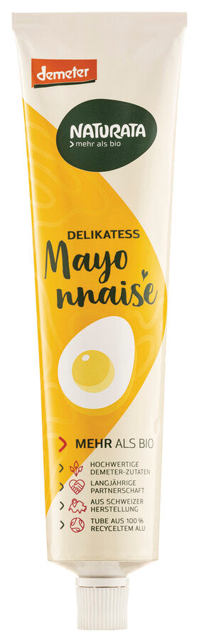 bio Delikatess Mayonnaise, in der Tube  185ml