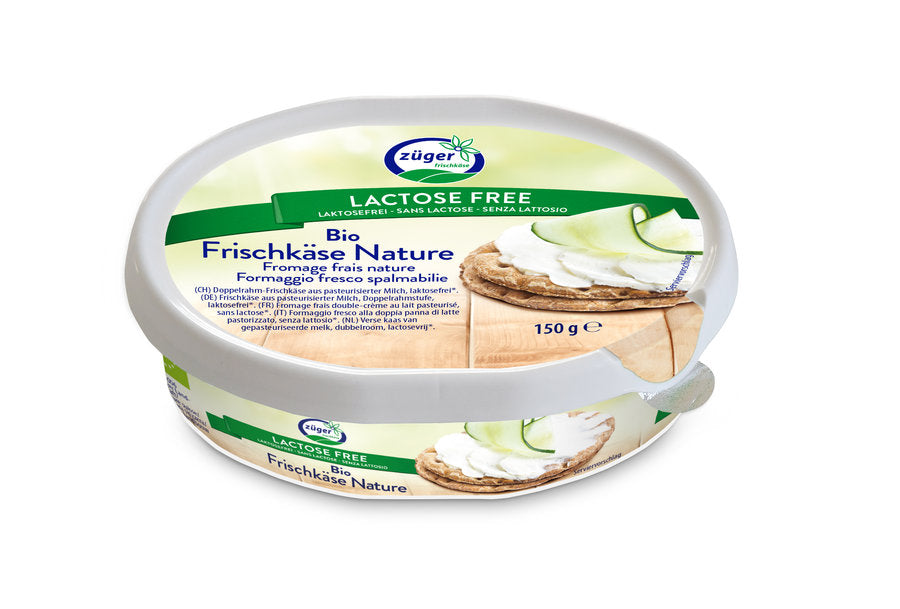 bio Frischkäse, laktosefrei  150g