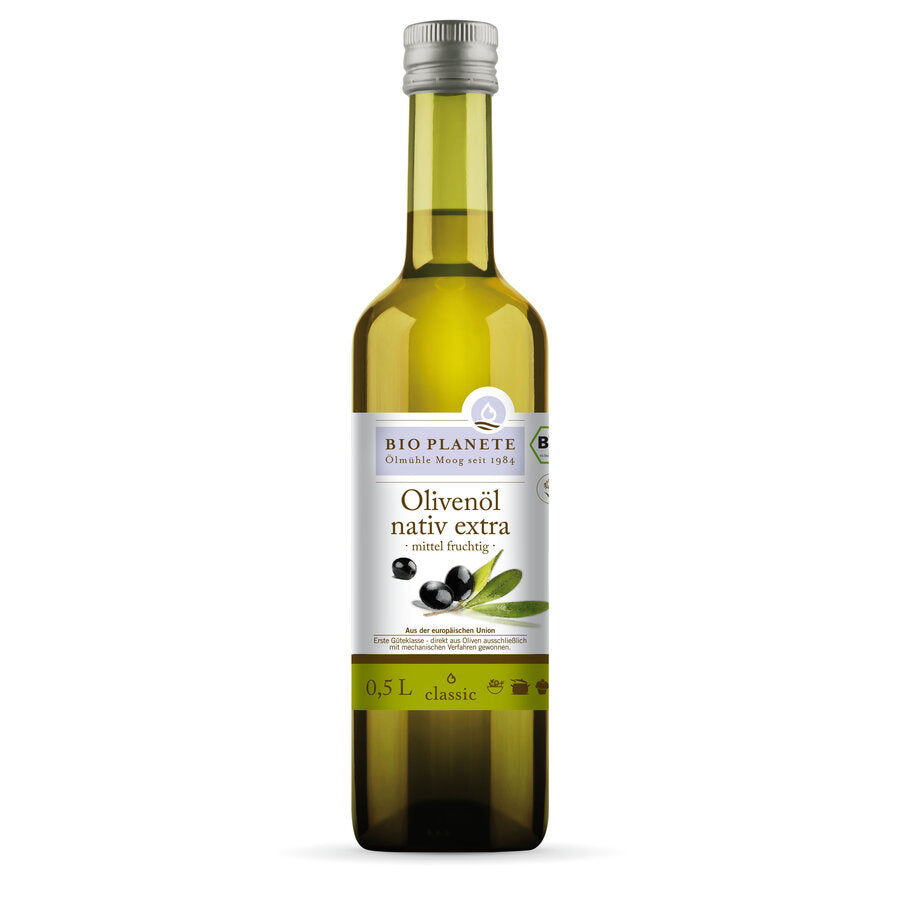 bio Olivenöl mittel fruchtig, nativ extra  500ml
