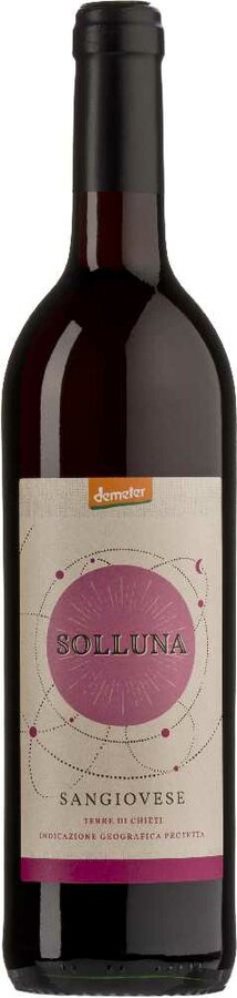 bio Solluna Sangiovese rosso IGP  0,75 Ltr
