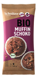 bio Dark Chocolate Muffins 2St.  140g