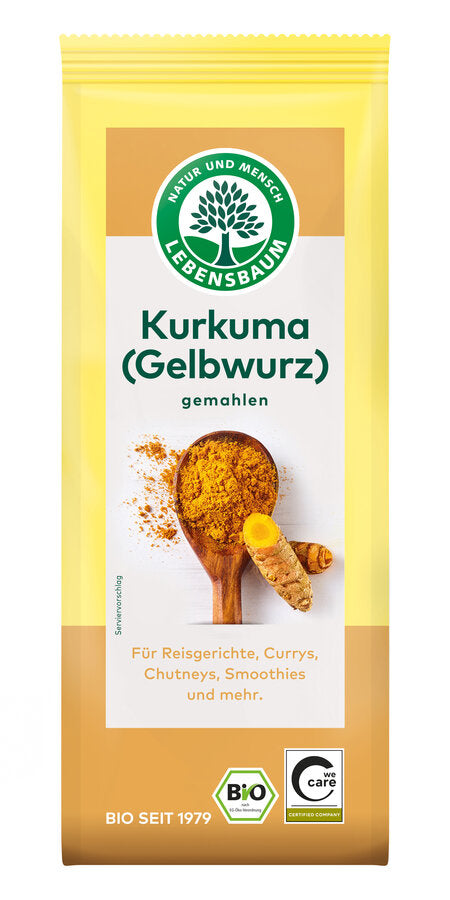 bio Kurkuma (Gelbwurzel), gemahlen  50g