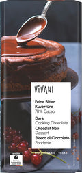 bio Feine Bitter Kuvertüre 70% Cacao  150g