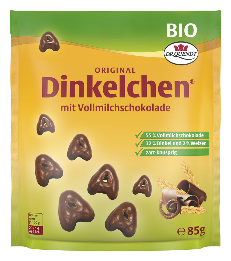 bio Dinkelchen, schokoliertes Dinkelgebäck  85g