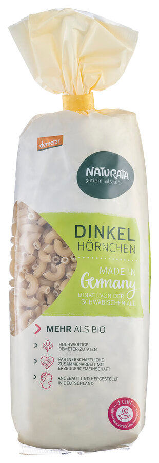 bio Dinkel Hörnchen, hell  500g