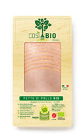 bio Hähnchenbrust, gebraten Aufschnitt  80g