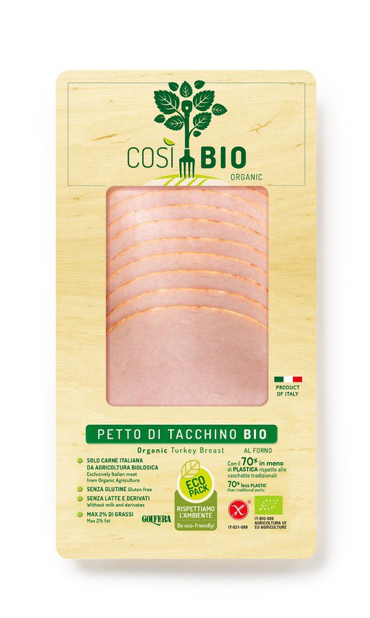 bio Putenbrust, gebraten Aufschnitt  80g